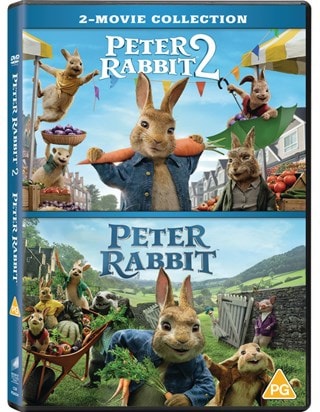 Peter Rabbit/Peter Rabbit 2 | DVD | Free shipping over £20 | HMV Store