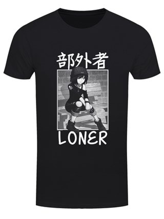 Loner Tokyo Spirit: Black  Unisex Tee