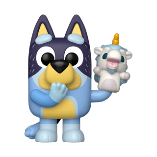 Bandit With Unicorse 2371 Bluey Funko Pop Vinyl