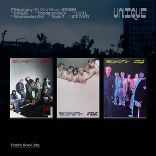 UNIQUE (A/B/C Photobook Ver.) Europe Hello82 Exclusive [signed