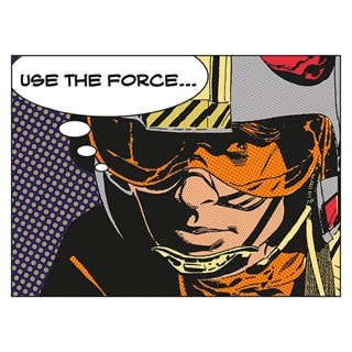 Use The Force Star Wars Canvas Print 60 x 80cm