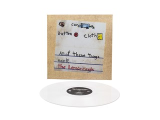 Car Button Cloth - 30th Anniversary Edition White Vinyl