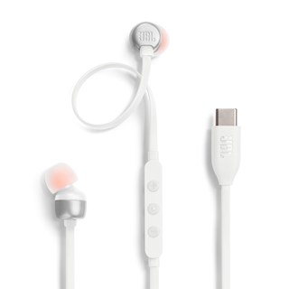 JBL Tune 310C White USB-C Earphones