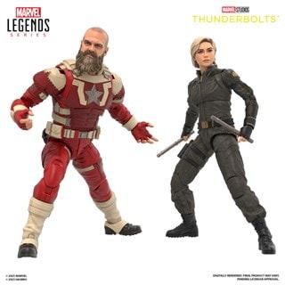 Yelena Belova And Red Guardian Thunderbolts Marvel Legends Series Hasbro Action Figures 2 Pack