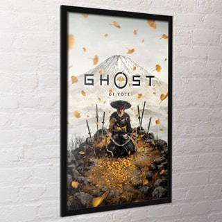 Key Art Ghost Of Yotei 60cm x 90cm Framed Maxi Poster