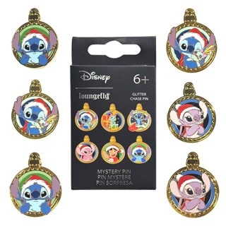 Lilo And Stitch Holiday Ornaments Loungefly Mystery Box Pins