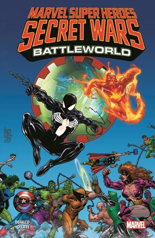 Super Heroes Secret Wars Battleworld Marvel Graphic Novel