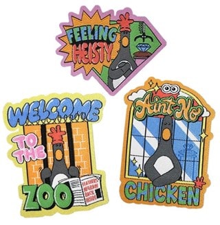 Feathers McGraw Wallace & Gromit Sew On Patch Set