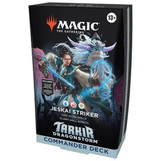 Tarkir Dragonstorm Commander Deck Jeskai Striker Magic The Gathering Trading Cards