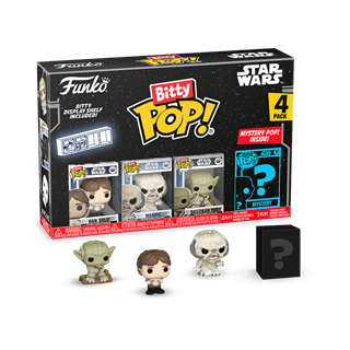 Han Solo Star Wars Empire Strikes Back Funko Pop Bitty 4 Pack