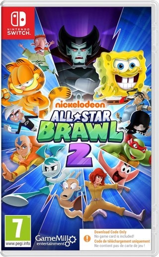 Nickelodeon All-Star Brawl 2 (Code in Box) (Nintendo Switch)