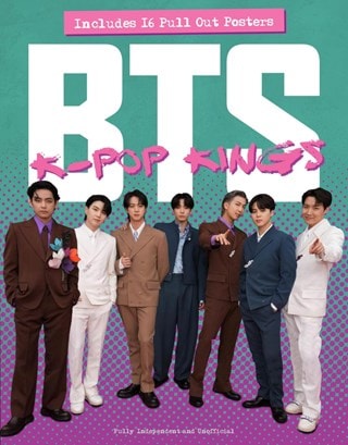 BTS: K-POP KINGS - Paperback Poster Book By Carolyn McHugh