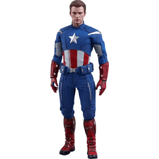 1:6 Captain America 2012 Version Hot Toys Figure