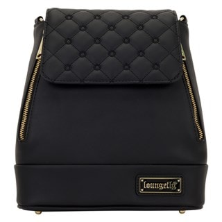The Lilly Black Convertible Loungefly Mini Backpack & Crossbody Bag