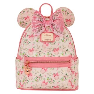 Minnie Mouse Floral Loungefly Mini Backpack
