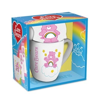 Cheer Bear Care Bears Mug & Sock Set