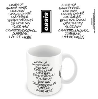Set List Oasis Mug
