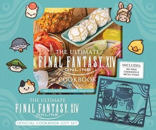 The Ultimate Final Fantasy XIV Cookbook And Stand Gift Set