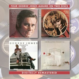 George Jones/In a Gospel Way/Memories of Us/The Battle: Four George Jones Albums On Two Discs