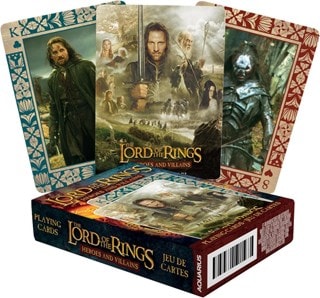 Lord Of The Rings Heroes And Villains Playing Cards