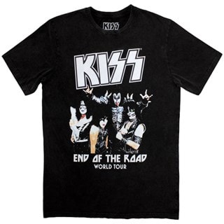 KISS End Of The Road World Tour Black Tee