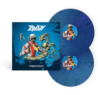 Space Police - Defenders of the Crown - Blue, White, Black Marbled 2LP