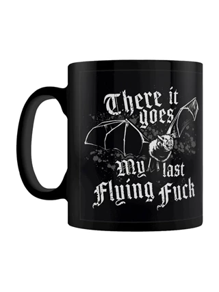 There It Goes My Last Flying F**k Black Mug