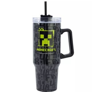 Minecraft Squared Pattern Insulated Stainless Steel XXL Rambler Mug