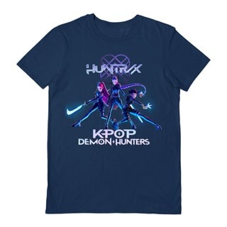 Huntrix K-Pop Demon Hunters Navy Tee