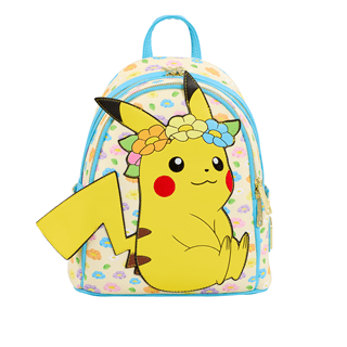 Pikachu Floral Crown Pokemon hmv Exclusive Loungefly Mini Backpack