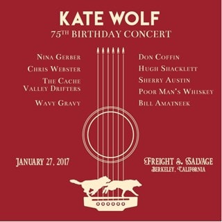 Kate Wolf 75th birthday concert