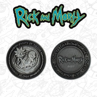 Rick and Morty Limited Edition Collectible Coin