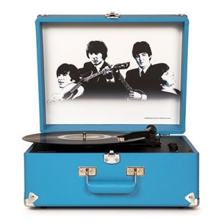 Crosley The Beatles Anthology Blue Turntable
