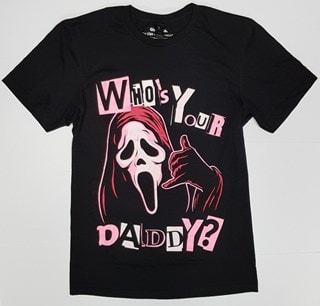 Who's Your Daddy Ghostface Black Tee