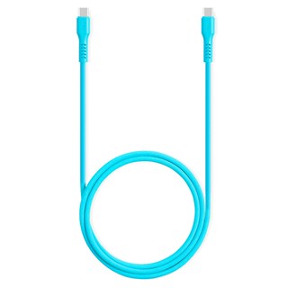 Ttec Neon Blue USB-C to USB-C 60W Cable 1.2m