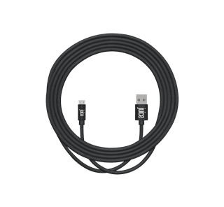Juice Micro USB Black Charge & Sync Cable 3m