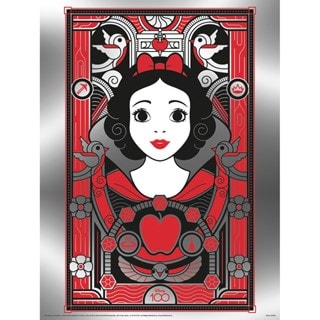 Snow White Disney 100 Metallic Poster