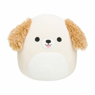 7.5'' Meggie White And Tan Fuzzy Dog  Squishmallows Plush