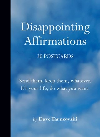 Disappointing Affirmations 30 Postcard Box