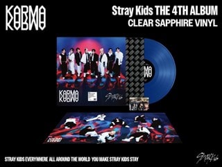 KARMA (VINYL Ver.) - Clear Sapphire Vinyl