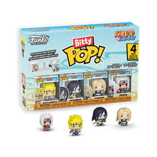 Naruto Shippuden Series 2 Funko Pop Bitty 4 Pack