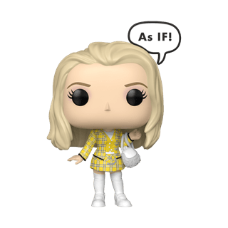 As If Cher 1810 Clueless 30th Anniversary Funko Pop Vinyl Sayings