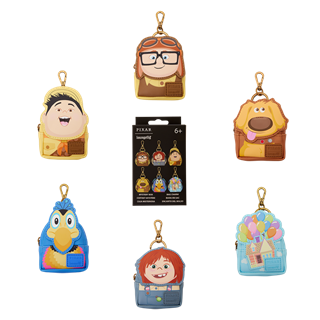Pixar Up Loungefly Mystery Mini Backpack Keychain Charms
