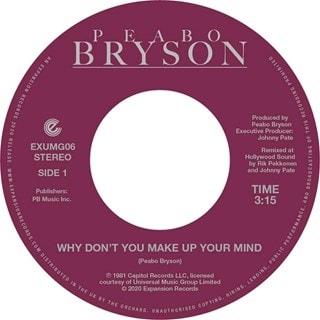 Why Don't You Make Up Your Mind/Paradise