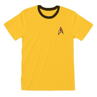 Yellow Uniform Star Trek Tee