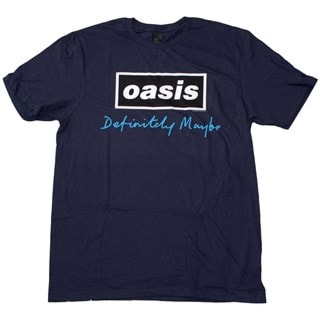 Oasis Definitely Maybe Text Logo Tee