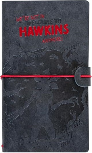 Stranger Things Leather Travel Notebook