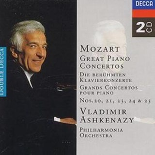 Mozart: Great Piano Concertos: Nos 20, 21, 23, 24 and 25