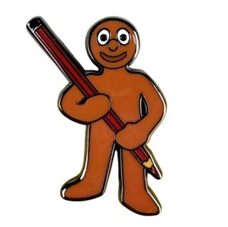 Morph With Pencil Pin Badge