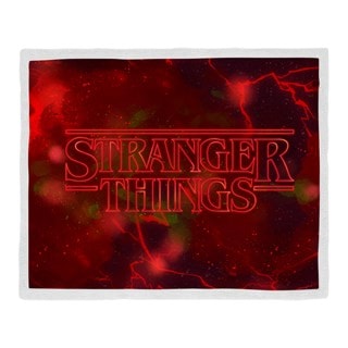 Hijack Stranger Things Sherpa Fleece Blanket